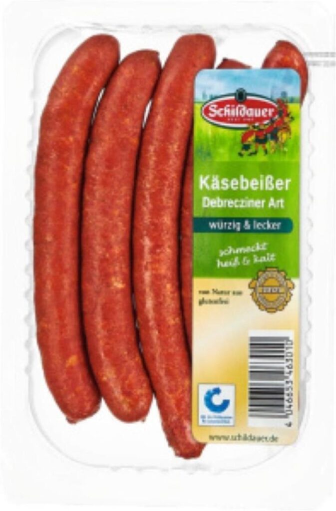 Eine Packung der Wurst von Schildauer, die von einer aktuellen Rückrufaktion betroffen ist. Eine Packung der Wurst von Schildauer, die von einer aktuellen Rückrufaktion betroffen ist.