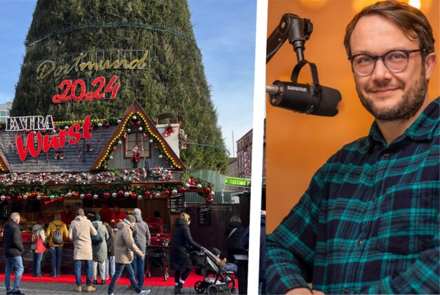 Für die nächsten fünf Wochen bestimmt der Weihnachtsmarkt das Bild in der Dortmunder Innenstadt. Im Dortmund-Podcast Unterm U sprechen wir über das, was ihr zum Start wissen solltet.