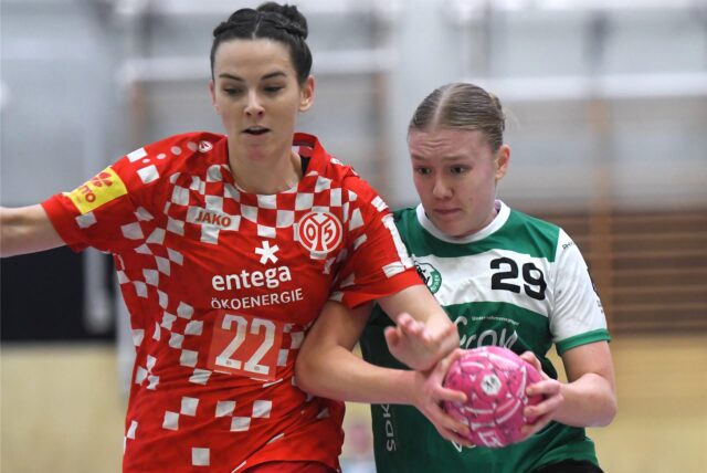 Handball 3. Liga Mitte, 10. November 2024, Halle Nord. PSV Recklinghausen – FSV Mainz 05 II 35:23.