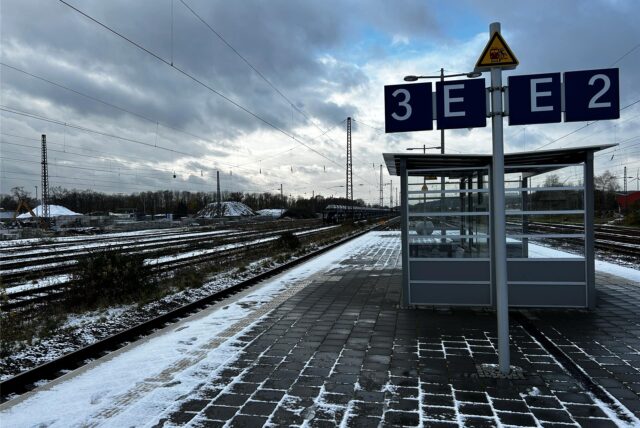 Bahngleise in Haltern