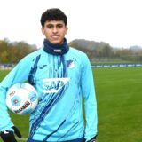 Fußball, 14. November 2024, Nachwuchsleistungszentrum TSG Hoffenheim. Ayoube Echghouyab wechselte von der Spvgg. Erkenschwick zur TSG Hoffenheim und ist beim dortigen Regionalligisten bestens angekommen.