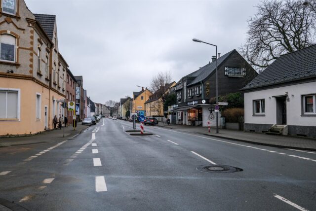 Die Marienstraße in Recklinghausen-Süd