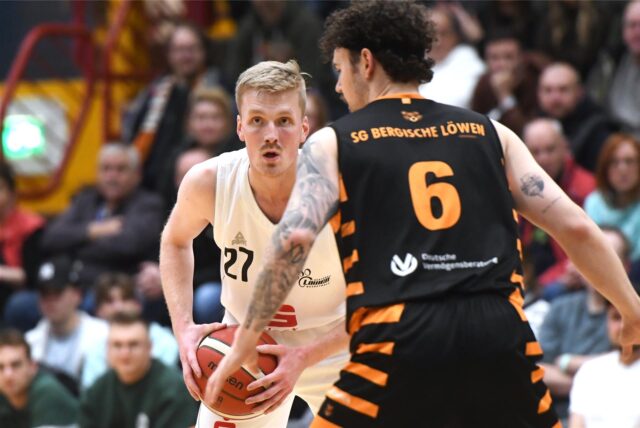 Basketball, 8. November 2024, Rosa-Parks-Schule, Regionalliga West: Hertener Löwen – SG Bergische Löwen 85:64.