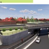 Eine Visualisierung zeigt, wie der Bahnhof in Sythen in einigen Jahren aussehen soll.