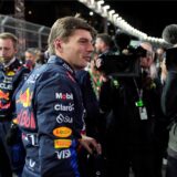 Grand Prix von Las Vegas: Der niederländische Red-Bull-Pilot Max Verstappen wird vor dem Formel-1-Rennen vorgestellt.