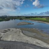 Der Fluss Lippe zwischen Marl und Haltern-Lippramsdorf.