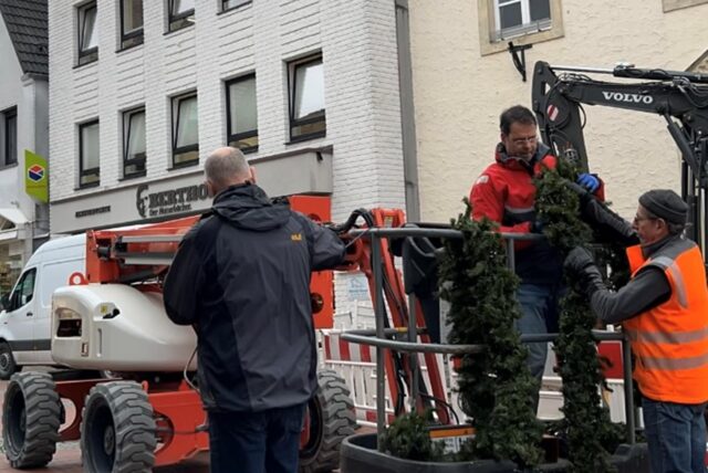 Weihnachten Haltern Girlanden