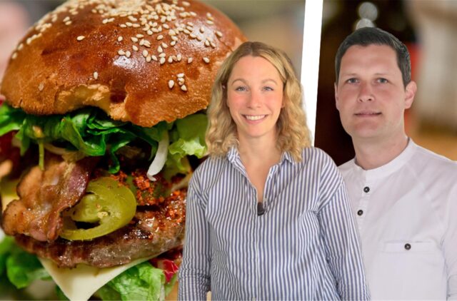 Sternekoch Michael Dyllong und Gastronomin Victoria Lotte-Weber