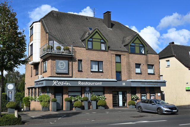 Außenansicht des Restaurants Rosin