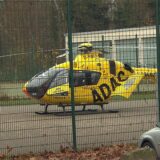 Am Freitag musste ein Helikopter im Süden von Dortmund auf einem Schulgelände landen. Es gab einen schweren Arbeitsunfall.