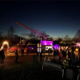 Weihnachtsmarkt am Schiffshebewerk.