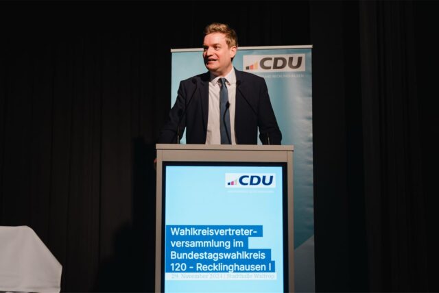 Der Wahlkreis Recklinghausen I wird auf dem Wahlzettel Ende Februar 2025 auch den Namen Michael Breilmann tragen. Der Castrop-Rauxeler Direktkandidat tritt für die CDU an, um erneut in den Bundestag einzuziehen.