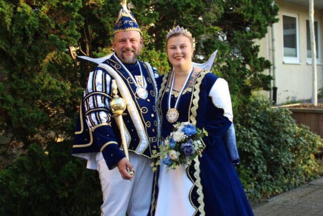 Milena Krause und Sascha Rühl, das Oer-Erkenschwicker Stadtprinzenpaar