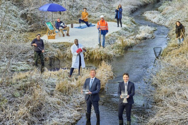 Die Emscher in Castrop-Rauxel bekommt 2025 einen Strand.