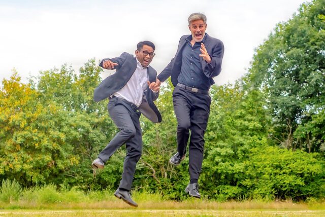 Das Duo Boogielicious startet die Spielzeit im Lea-Drüppel-Theater in Haltern.