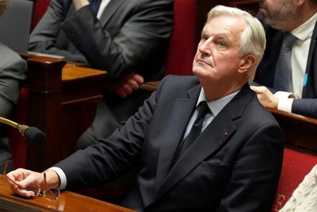 In Frankreich droht der Sturz der Mitte-Rechts-Regierung von Michel Barnier.