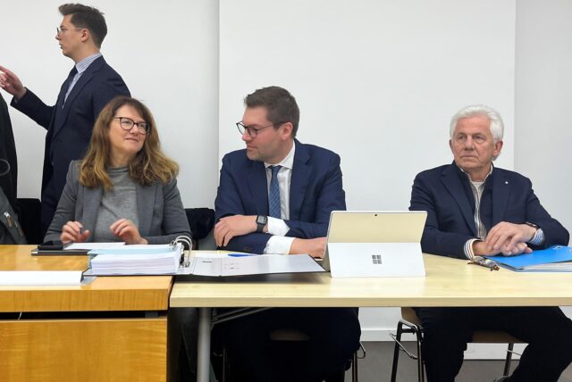 Die Ahauser Bürgermeisterin Karola Voß saß als Vertreterin der Stadt Ahaus gemeinsam mit Theo Schwarte als Kläger vor dem Oberverwaltungsgericht in Münster.
