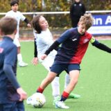 Fußball, Hirschkampstadion Waltrop November 2024, Testspiel U13 VfB Waltrop – Wuppertaler SV.