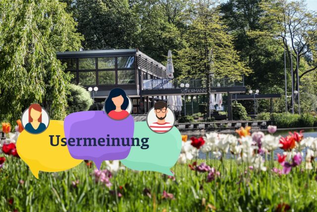 Das ehemalige Restaurant Schürmanns im Westfalenpark von Dortmund.