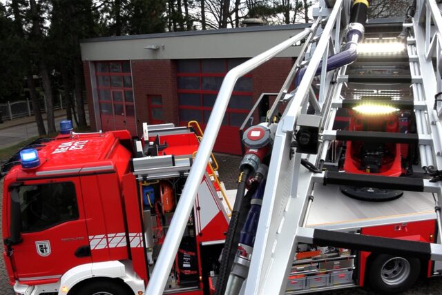 320PS und über eine Million Euro, neues Flaggschiff der Feuerwehr Datteln ist da.