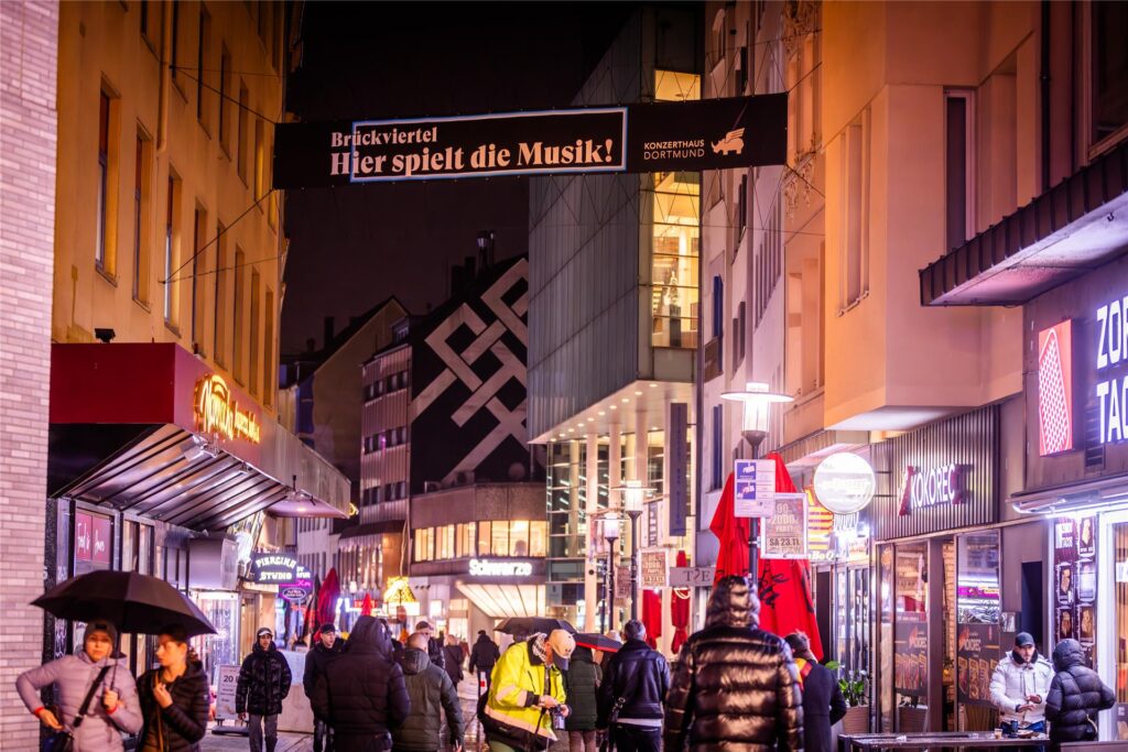 Im Brückviertel spielt nach Angaben der Stadt die Musik.