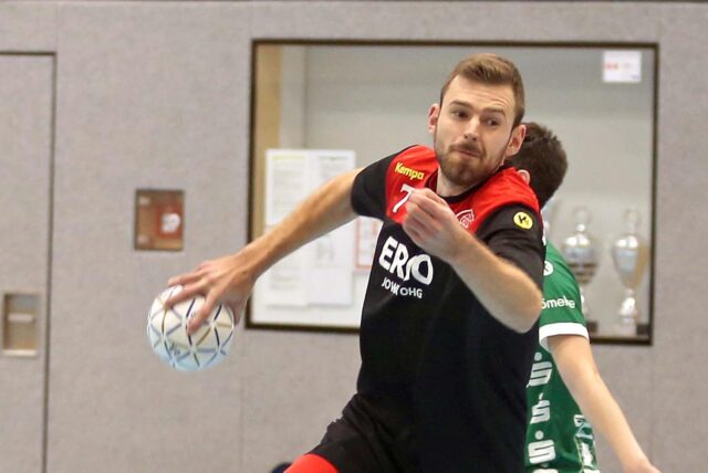 Pokalniederlage beim Liga-Rivalen: Joschua Lüke erzielte am Donnerstagabend drei Tore für den VfL Hüls.