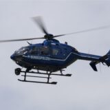 Ein Hubschrauber der Bundespolizei