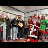 Nikolausaktion mit Nikolaus André und Elfen