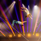 Die Premiere der Flic Flac X-Mas-Show am 11. Dezember in Dortmund begeisterte das Publikum mit einem einzigartigen Mix aus Trapezkunst, Jonglage, Turnakrobatik und atemberaubenden Motorrad-Stunts.