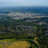 Der Chemiepark aus der Luft.