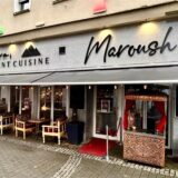 Links das Maroush in Recklinghausen, rechts Betreiber Feyyat Özdemir und Koch Solayman Omairat.