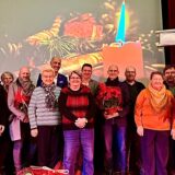 Sie gestalten „Heiligabend im Wichernhaus“: Das Helfer-Team und die Sponsoren wollen auch im 50. Jahr wieder einsame Menschen glücklich machen.