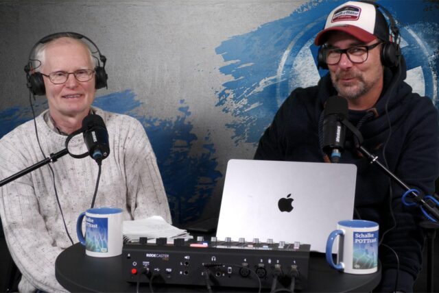 Schalke-Experte Frank Leszinski und Schalke-Reporter René Preuß sprechen im „Schalke-Pottcast“ über den FC Schalke 04.