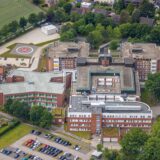 St. Elisabeth Krankenhaus aus der Luft