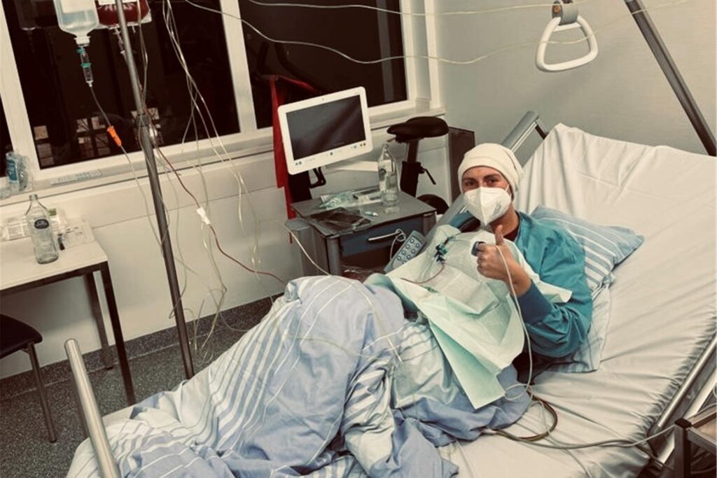 Am 20. Dezember 2023 bekam die damals 25-Jährige Stammzellen transplantiert. Am 20. Dezember 2023 bekam die damals 25-Jährige Stammzellen transplantiert.