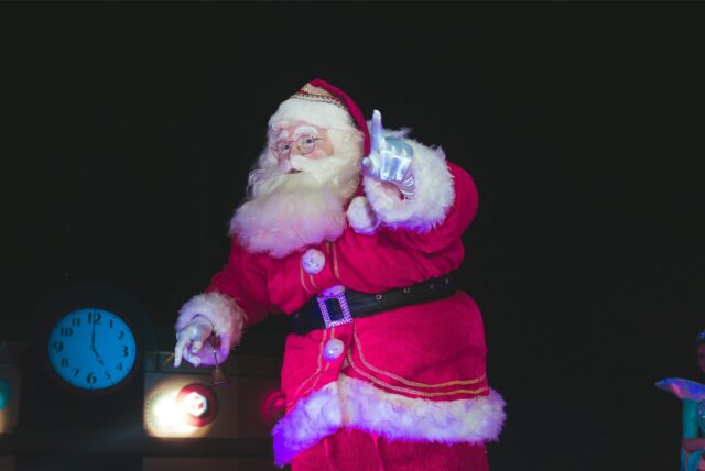 Weihnachtsmannfigur