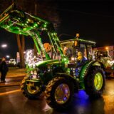 Lichterfahrt Traktor