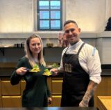Pierre Beckerling kocht im SchwarzGold auf Kokerei Hansa in Dortmund.