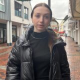 Anastiasiia Mykhailova verbringt Weihnachten ohne ihren Partner.