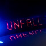 Licht auf einem Polizeiwagen.