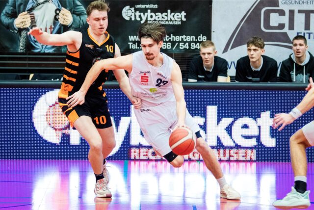 Citybaskets Topscorer: Didzis Malisevs machte Tempo. Der Lette erzielt 25 Punkte gegen die Bergischen Löwen.