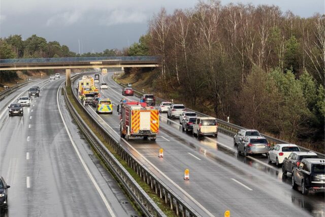Unfälle auf der A31