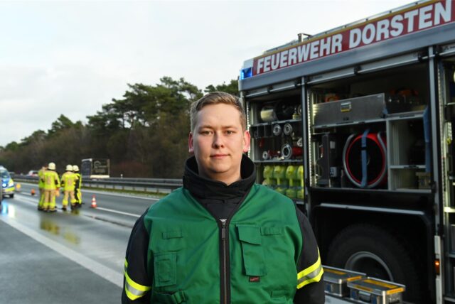 Feuerwehrsprecher Jan Heppner
