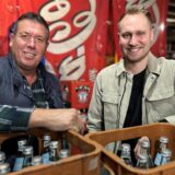 Peter Abel und Simon Lemberg im Getränkehandel in Dorsten
