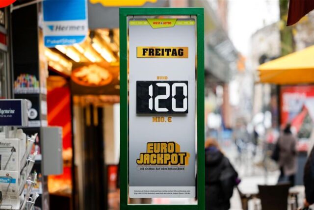 Die Maximalsumme von 120 Millionen Euro im Eurojackpot hat auch in NRW wieder für Aufregung gesorgt. (Symbolbild)