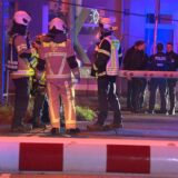 Rettungskräfte am Bahnhof in Witten-Annen-Nord.