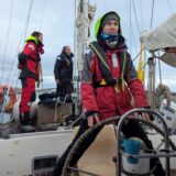 Ina Friebe stand am Steuer des Bootes, dessen Besatzung durch einen unglaublichen Zufall ein elfjähriges Mädchen aus dem Mittelmeer retten konnte.