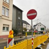 Eine Baustelle.