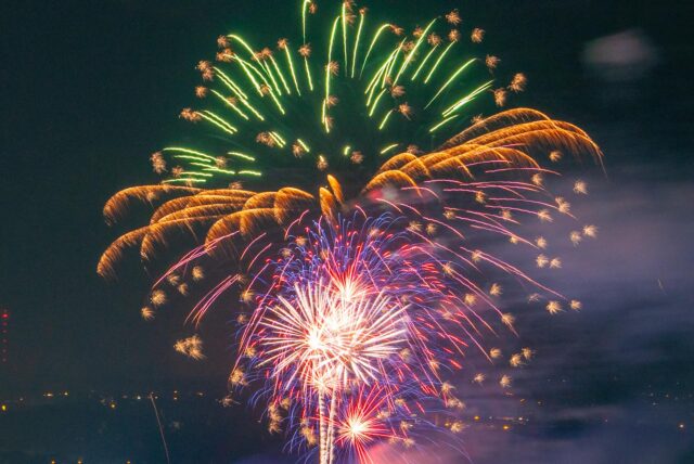 Feuerwerk Haltern Silvester Jahreswechsel 2025