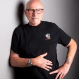 Hertens TOP-Bürgermeister-Kandidat Fred Toplak im schwarzen kurzärmeligen T-Shirt.